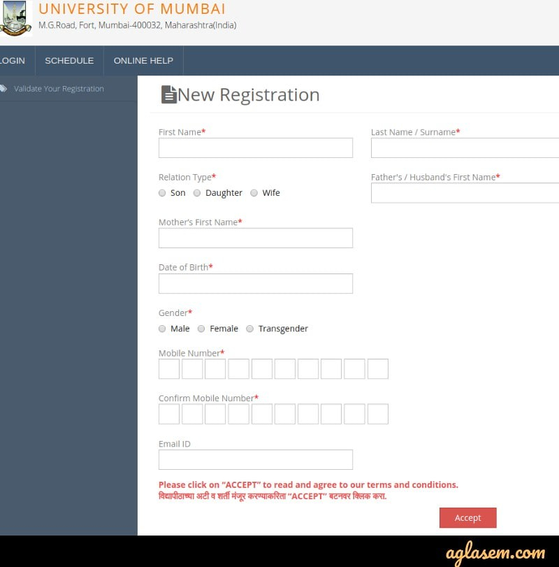 Mumbai University Admission Form 2022 Available For UG Apply Online 