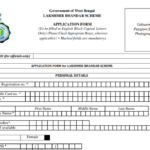 PDF West Bengal Lakshmi Bhandar Scheme Application Form PDF