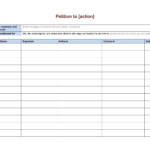 Printable Blank Petition Form Printable Form Templates And Letter