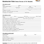 Printable Daycare Forms