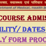 Rajasthan ANM Admission Form 2023 Check Dates Eligibility Selection