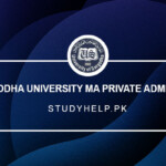 Sargodha University MA Private Admission 2023