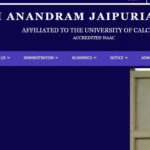 Seth Anandram Jaipuria College Kolkata Online Admission Form