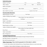 Student Registration Form Pdf Fill Online Printable Fillable Blank