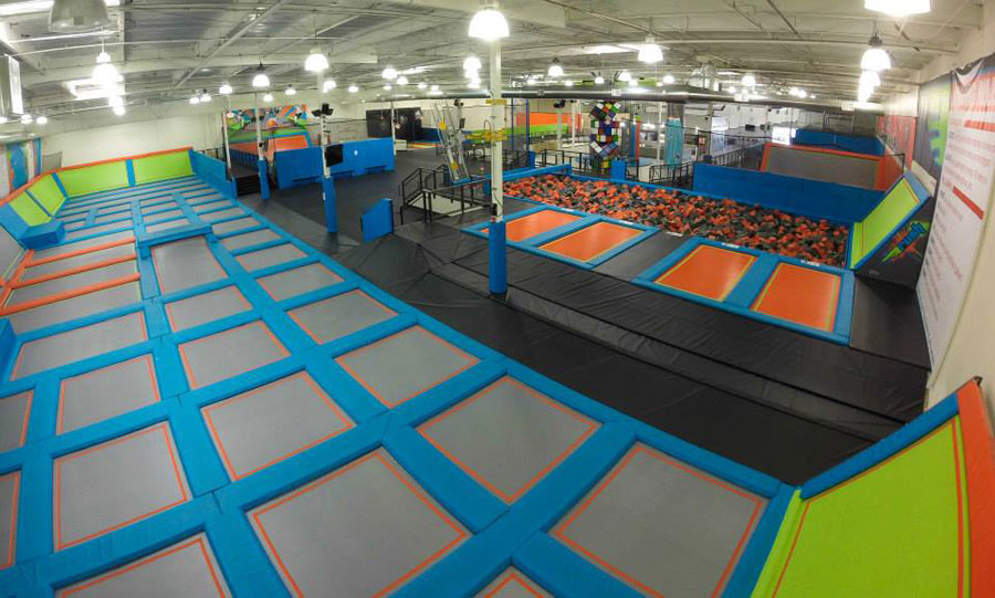 Trampoline Park Admission At Adrenaline Rush Trampoline Park Up To 33