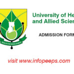 UHAS Admission Forms 2023 Login Apply Apps uhas edu gh