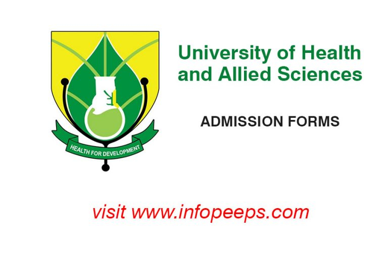 UHAS Admission Forms 2023 Login Apply Apps uhas edu gh 