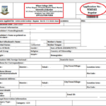 Wilson College Admissions Form Admission Form